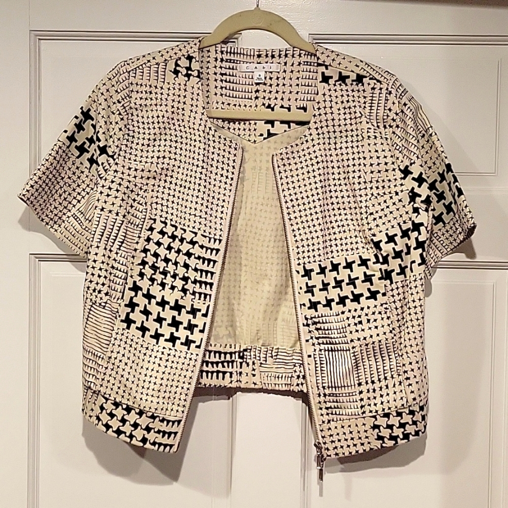 Cabi short sleeve jacket